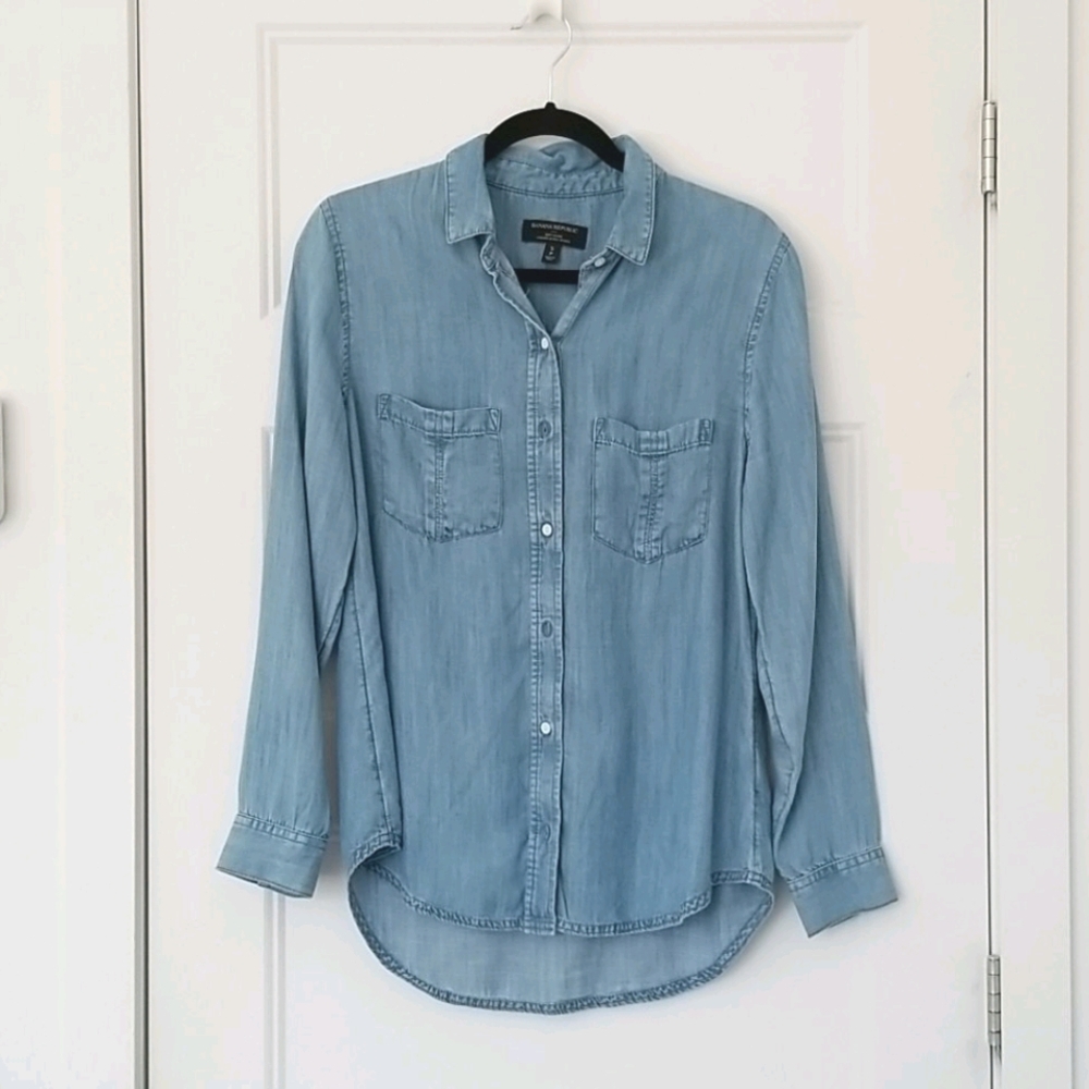 Banana Republic Light Denim Shirt